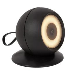 Lunex LED oppladbar IP54 sort