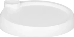 Lupelampe LED bordlampe klypefeste 56cm hvit