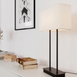 Luton bordlampe 56cm sort