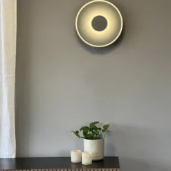 Lydia LED vegglampe 35cm grå