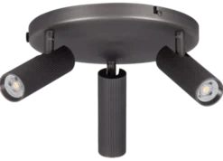 Lyra takspot 3lys 23cm tinn