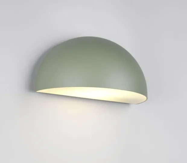 Maas utelampe vegg IP44 27cm grønn