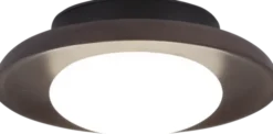 Magne LED oppladbar vegg/taklampe 20cm sort