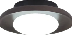 Magne LED oppladbar vegg/taklampe 20cm sort
