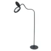 Magni gulvlampe lupelampe 130cm sort