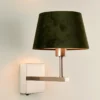 Mango vegglampe 20cm stål