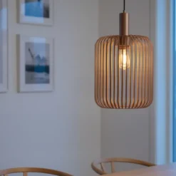 Maritza taklampe 32cm champagne