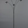 Marley gulvlampe 5lys 200cm sort