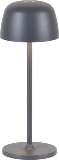 Mars LED oppladbar utelampe bord IP65 28cm grå