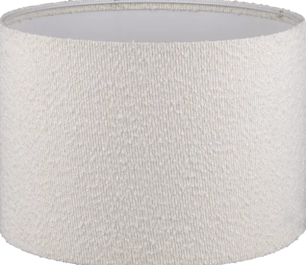 Max Boucle skjerm rund 35cm hvit