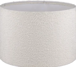 Max Boucle skjerm rund 35cm hvit