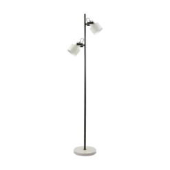 Miami gulvlampe 2lys 155cm beige