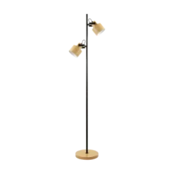 Miami gulvlampe 2lys 155cm gul