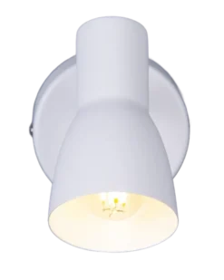 Mikes leselampe vegg 11,5cm hvit