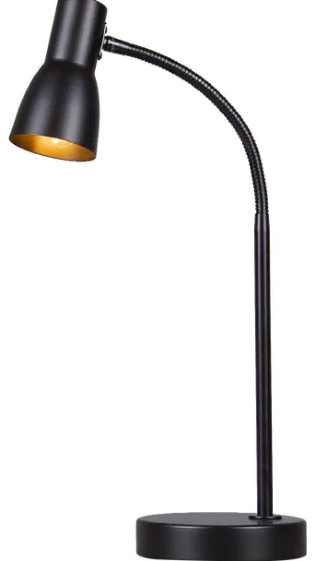 Mikes skrivebordslampe 42,5cm sort