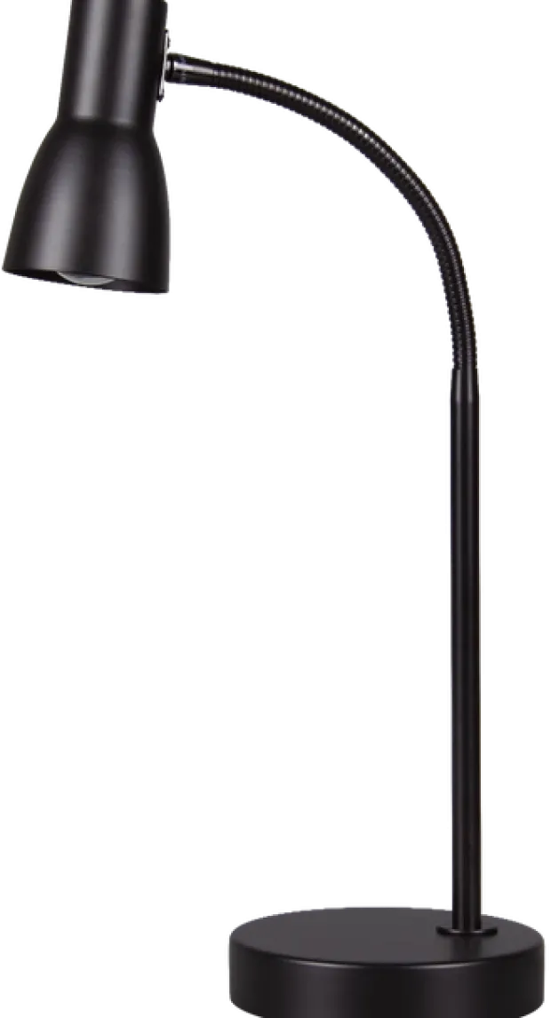 Mikes skrivebordslampe 42,5cm sort