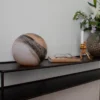 Mira bordslampe 20cm brun