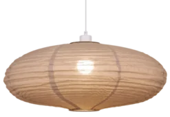 Mona taklampe 60cm beige