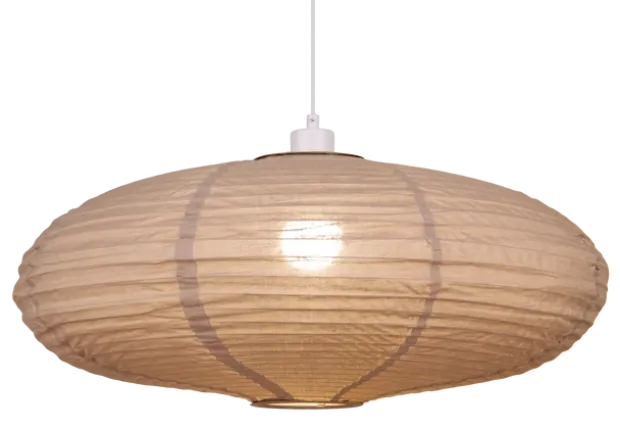 Mona taklampe 60cm beige
