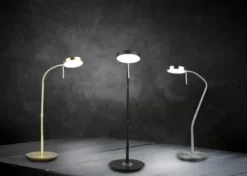 Monza LED skrivebordslampe 57cm sort