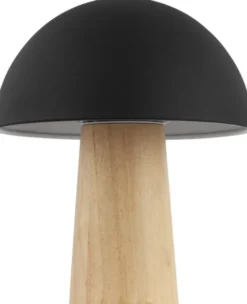 Mushroom bordlampe 24cm natur