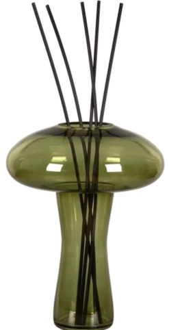 Mushroom vase og duftpinner 31cm grønn