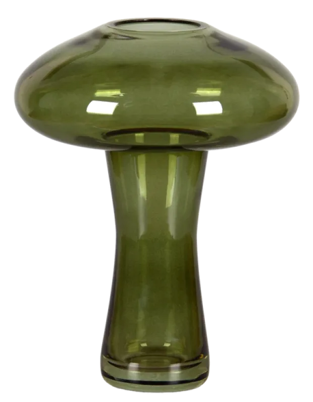 Mushroom vase og duftpinner 22,5cm grønn