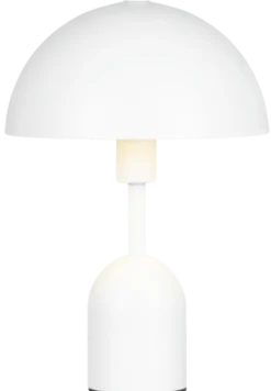 Mycena bordlampe 30cm hvit