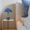 Mycena LED oppladbar bordlampe 30cm blå