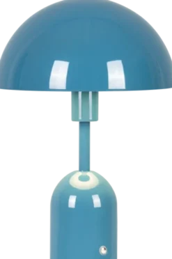 Mycena LED oppladbar bordlampe 30cm blå
