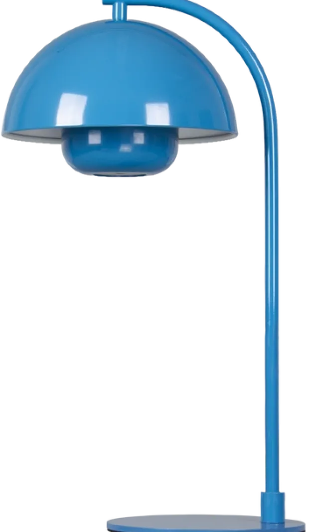 Myla LED oppladbar bordlampe 45cm blå