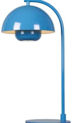 Myla LED oppladbar bordlampe 45cm blå