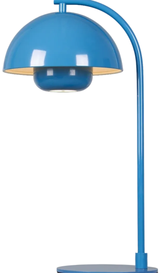Myla LED oppladbar bordlampe 45cm blå