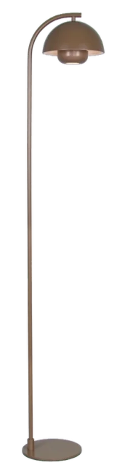 Myla LED oppladbar gulvlampe 145cm brun