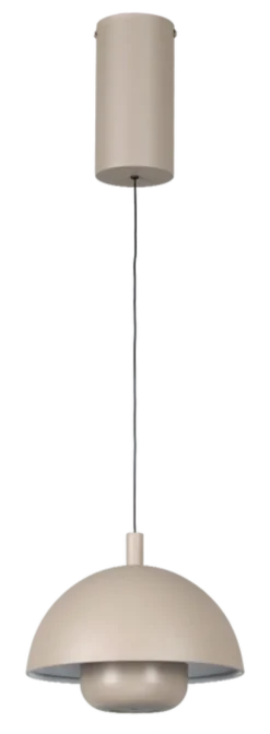 Myla LED oppladbar pendel 20cm beige