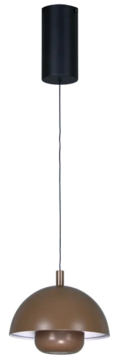 Myla LED oppladbar pendel 20cm brun