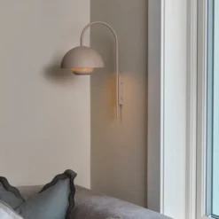 Myla LED oppladbar vegglampe 45cm beige