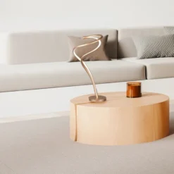 Nala LED bordlampe 56cm messing