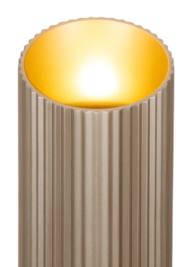 Narvik utelampe vegg IP65 20cm gull