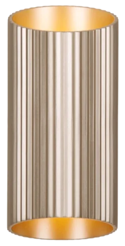 Narvik utelampe vegg IP65 20cm gull