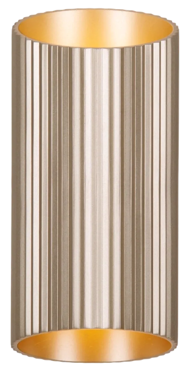Narvik utelampe vegg IP65 20cm gull