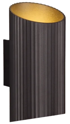 Narvik utelampe vegg IP65 20cm sort