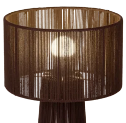Naya bordlampe 46cm brun