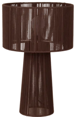 Naya bordlampe 46cm brun
