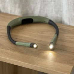 Neck Light LED oppladbar leselampe grønn