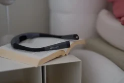 Neck Light LED oppladbar leselampe grå