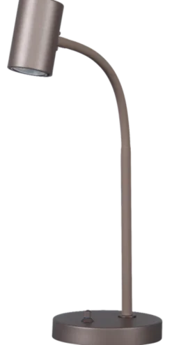 Noor II skrivebordslampe 45cm brun