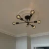 Oda plafond taklampe 58cm sort