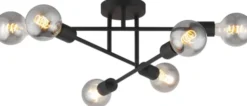 Oda plafond taklampe 58cm sort