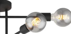 Oda plafond taklampe 58cm sort